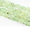 Natural Green Prehnite Smooth Tumble Beads Strand Length 15 Inches and Size 16mm to 20mm approx. 